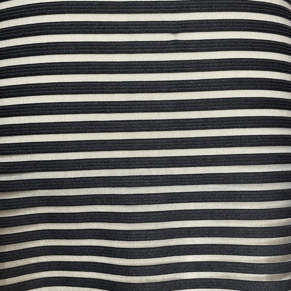 FREE PEOPLE BLACK MESH STRIPED SLEEVELESS DRESS SMALL - Picture 9 of 11